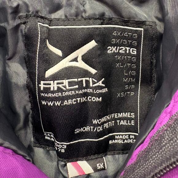 Purple Ski Pants Arctix Insulated Winter Sports Snowboard Size 2X - Picture 4 of 10